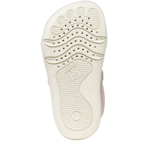 Pantofi fete Geox Steppieup Girl Ivory Dk Pink — talpa