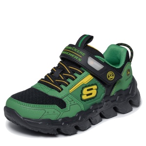 Pantofi sport băieți cu luminițe Skechers Mega-Flex Lite - Dozer-Bright — vedere laterală detaliată