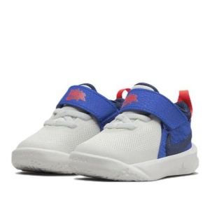 Pantofi sport baieti CW6737 Team Hustle White Navy - Img 6