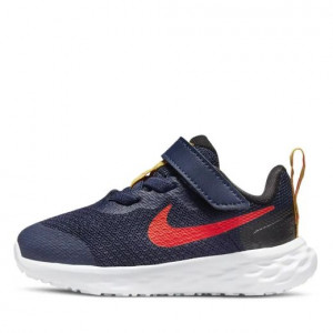 Pantofi sport Baieti DD1094 Nike Revolution 6 Midnight Navy Crimson incaltaminte copii bigstep