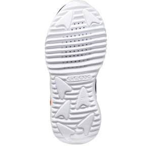 Pantofi sport băieți Geox Assister Boy Navy Orange — talpa