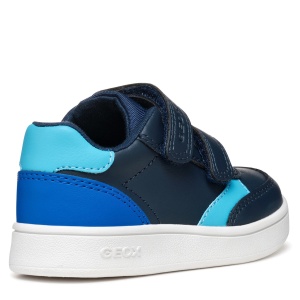 Pantofi sport băieți Geox Eclyper Boy Navy Royal — vedere din față
