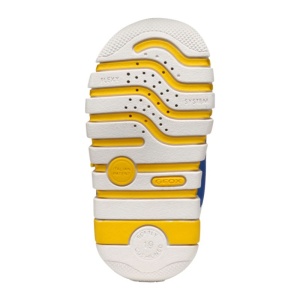 Geox Pantofi sport baieti Iupidoo Boy White Navy B3555C-01454-C0899