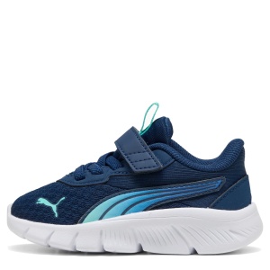 Pantofi sport băieți Puma FlexFocus Modern Blaze Fade AC+ Inf Persian Blue-Intense Mint - vedere laterală - 313849/02