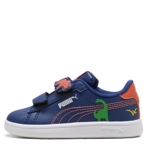 Pantofi sport băieți Puma Smash 3.0 Dino Blue Jewel — vedere laterală