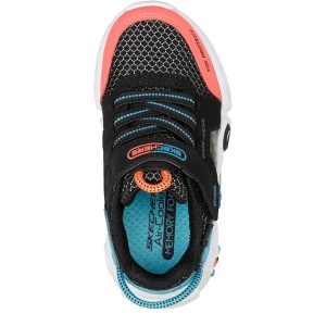 Pantofi sport băieți Skechers Gametronix Black Multi - 68902