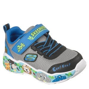 Pantofi sport băieți Skechers Play Scene — vedere în perspectivă