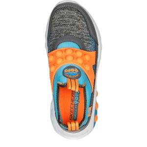 Pantofi sport băieți Skechers Skech Pops Charcoal Blue - Img 4