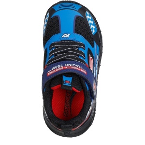 Pantofi sport băieți Skechers Skech Tracks Blue mărimi 22-26 — vedere de sus