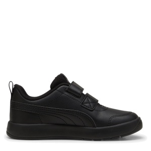 Pantofi sport copii Puma Courtflex V3 PS Black Cast Iron — vedere laterală opusă