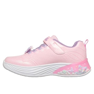 Skechers Pantofi sport fete 303065L/LPMT S-Lights Butterfly Bliss Pink L incaltaminte copii bigstep