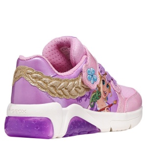 Pantofi sport fete Geox Fadinlight Pink Dk Lilac — vedere din față