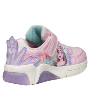 Pantofi sport fete Geox Fadinlight Pink Lilac - vedere din față - J55M4E/0ANKC/C8842