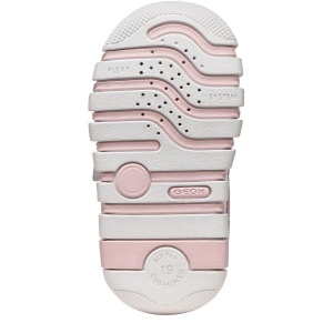 Pantofi sport fete Geox Iupidoo Girl Lavender White — talpa