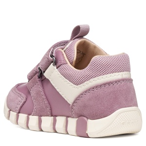 Pantofi sport fete Geox Iupidoo Girl Lt Prune - B3558C/05422/C8023 - spate