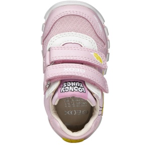 Pantofi sport fete Geox Iupidoo Girl Pink Tweety — vedere de sus