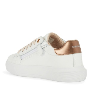 Pantofi sport fete Nettuno G.A White Rose — vedere din spate