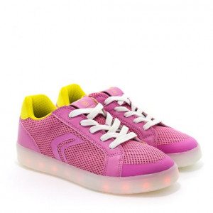 Pantofi Sport fete Kommodor GA Fuchsia LT Yellow - Img 1