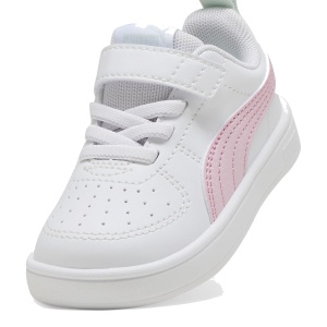 Pantofi sport fete Puma Rickie AC Inf White Rose Mauv — vedere în perspectivă