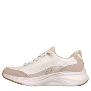 Pantofi sport fete Skechers Contour Foam Bej - vedere din față - 303949L/NTTP