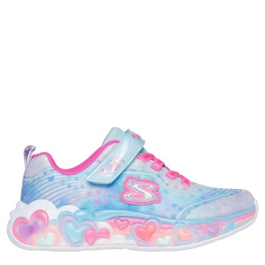 Pantofi sport fete Skechers Eternal Heart Lights Blue Multi mărimi 27-30