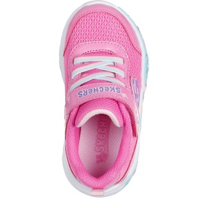 Pantofi sport fete Skechers Play Scene Fun Squad Pink - Img 3