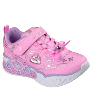 Pantofi sport fete Skechers Princess Steps Roz - vedere în perspectivă - 303732LC/PNK