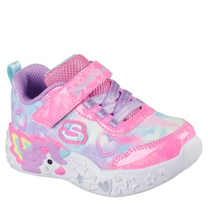 Pantofi sport fete Skechers Unicorn Charmer Pink Multi