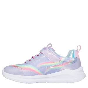 Pantofi sport fete Skechers Unicorn Chaser Lavander mărimi 27-32 — vedere din față