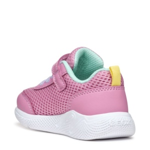 Geox Pantofi sport fete Sprintye Girl Pink Watersea B454TD-01454-CE83B
