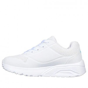 Skechers Pantofi sport Fete Uno Lite Spread The Love White incaltaminte copii bigstep