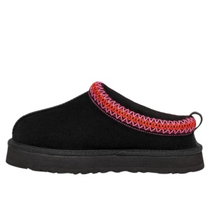 Saboti imblaniti fete Tazz Slipper Black Multi - Img 5