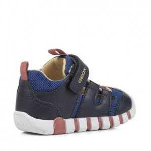 Geox Sandale Baieti B Iupidoo B.B Navy Royal incaltaminte copii primii pasi bigstep