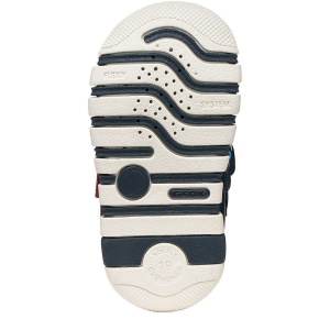 Sandale băieți Geox Iupidoo Navy/Red — talpa