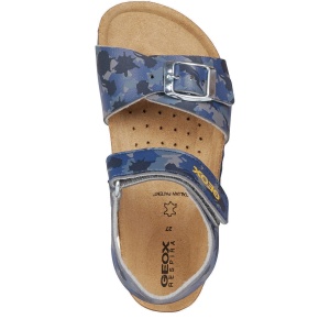 Sandale baieti Ghita B.B Gray Navy - J028LB/000BC/C0665 - talpa