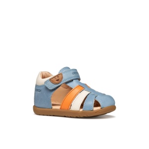 Sandale baieti Sandal Macchia Boy Lt Sky Orange - Img 3