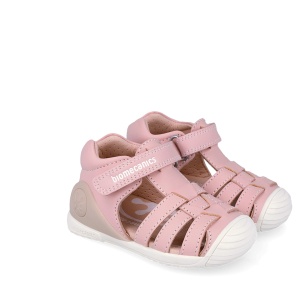 Sandale fete primii pași Biomecanics 262115 Rosa - Img 2