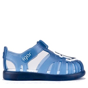 Sandale plajă băieți Igor Tobby Velcro Nautico Tr.Marino - Img 2