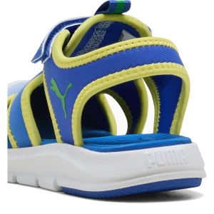 Sandale plajă băieți Puma Fun Racer Come On PS Royal - detaliu călcâi - 404950/01