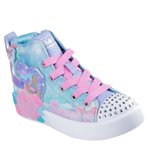 Teniși fete Skechers Seashell Magic Mermaid Sea Blue - Img 2