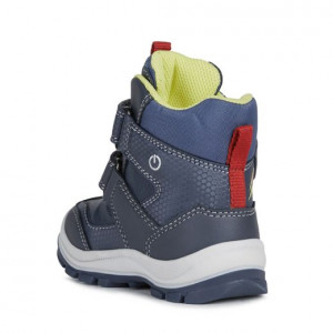 Geox Apreschi Baieti Flanfil B.B ABX Navy Red colectia Amphibiox