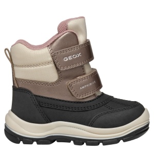 Apreschi impermeabil fete Geox Flanfil Girl B Abx Black Dk Beige