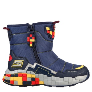 Cizme băieți Skechers Mega Craft Cuboforce Navy Red