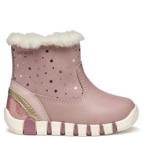 Cizme imblanite fete Iupidoo Antique Rose Platinum