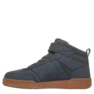 Ghete băieți Skechers Quick Street Gri - 418027L/CHAR