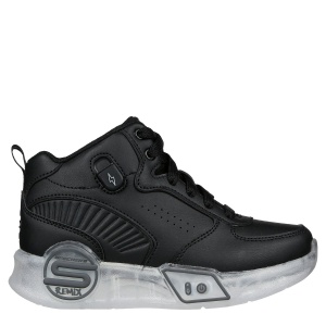 Ghete băieți Skechers S-Lights Remix Black