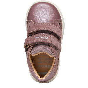Ghete fete Geox B Biglia Dk Rose — vedere de sus