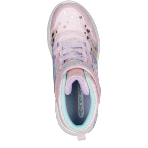 Ghete fete Skechers Unicorn Dreams Magic Light Pink - Img 4