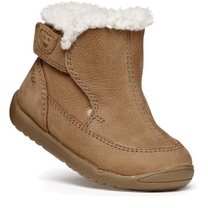 Ghete imblanite baieti Macchia Boy Tobacco - B664NB/00033/C6777 - unghi 3/4