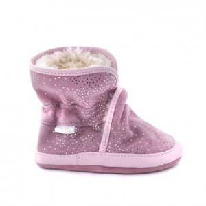 Ghete imblanite bebelusi Cosy Boot light pink - Img 3